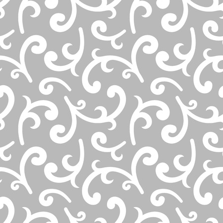 Classic seamless pattern with whorls vector illustration.のイラスト素材