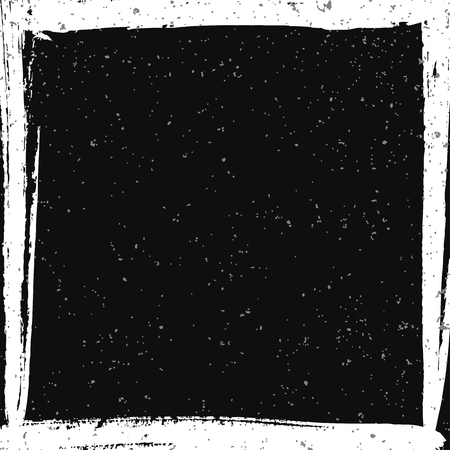 Vector frame with smears on black backgroundのイラスト素材