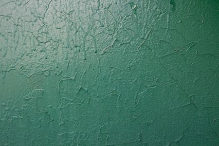 Green painted wallの写真素材