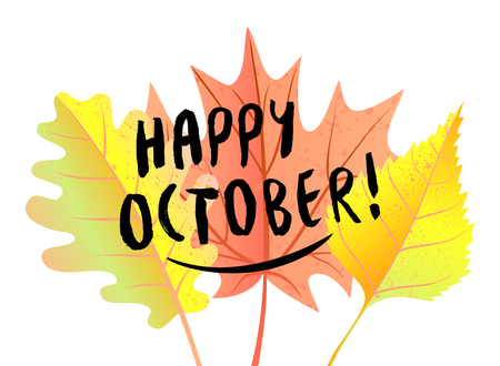 Autumn vector illustrationのイラスト素材