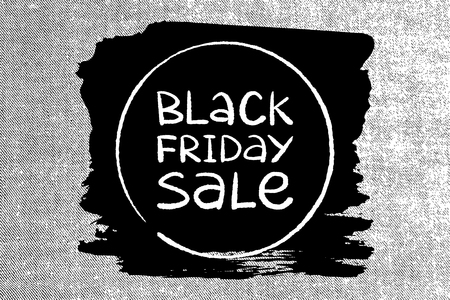 Black Friday Sale on jeans backgroundのイラスト素材