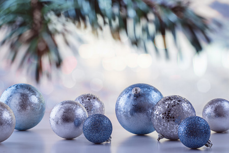 Christmas balls.の写真素材