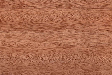 Brown mahogany veneer texture, sample background.