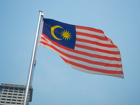 Malaysia flagの写真素材