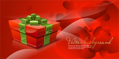 Abstract red background to the Valentine's dayのイラスト素材