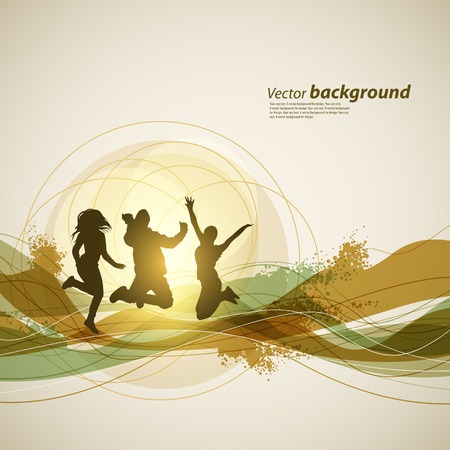 Colour abstract background for designのイラスト素材