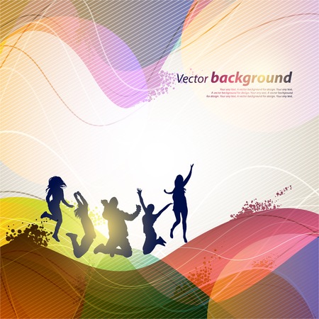 Colour abstract background for designのイラスト素材