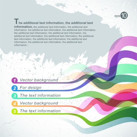 Colour abstract background for design. illustrationのイラスト素材