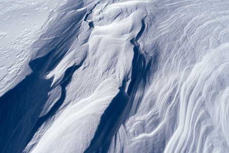 Abstract texture weathered snow. Background for design