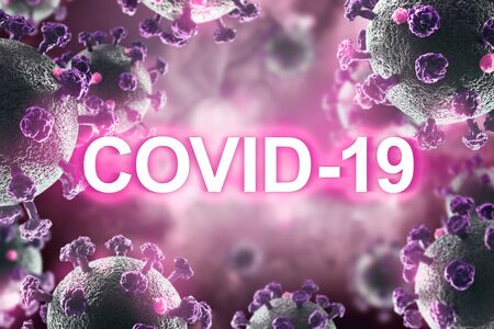 Pandemic Covid-19. Worldwide SARS-CoV-2 coronavirusの写真素材