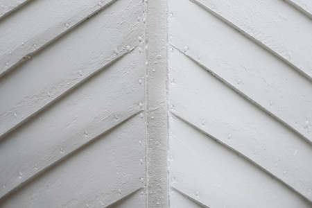 Background with abstract white texture. Side of the boat close upの写真素材