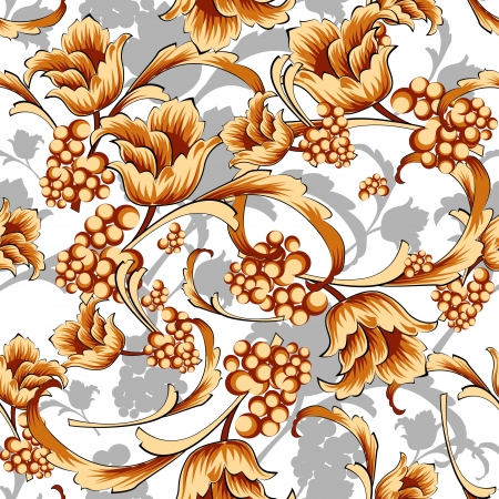 flower patternのイラスト素材