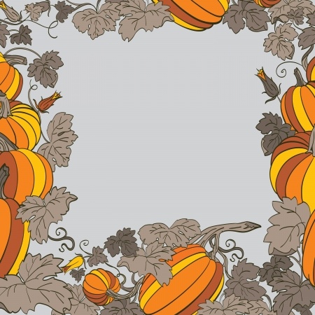 Pumpkin Background のイラスト素材