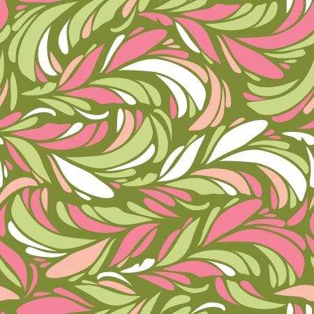 Seamless abstract pattern with bright featherのイラスト素材