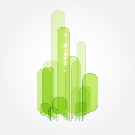 safe ecology environment concept backgroundのイラスト素材