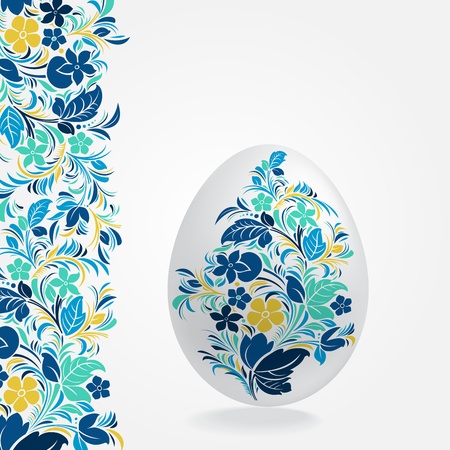 Easter eggs design templateのイラスト素材