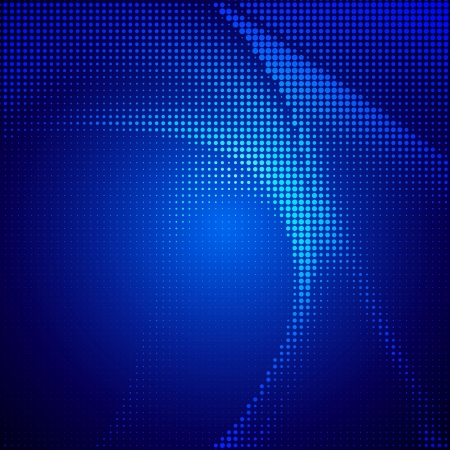 Abstract halftone lighting effects backgroundのイラスト素材