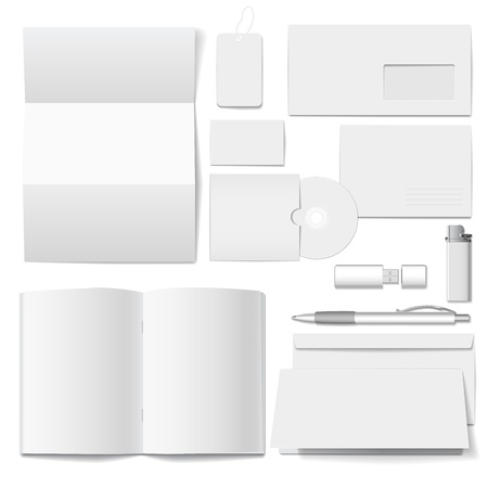  company style corporate identity templateのイラスト素材