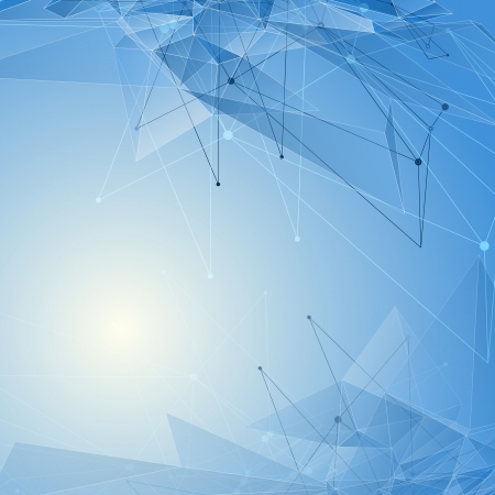 3D  abstract triangle mesh backgroundのイラスト素材
