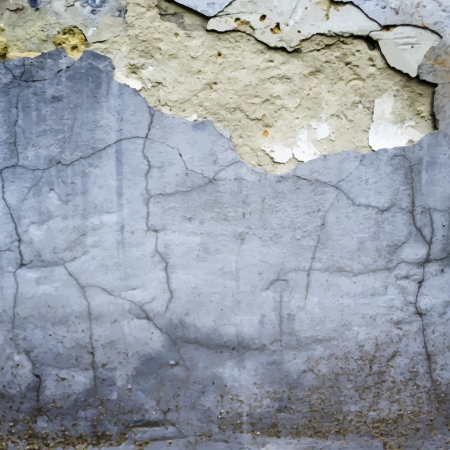 cracked stucco wall texture vectorのイラスト素材