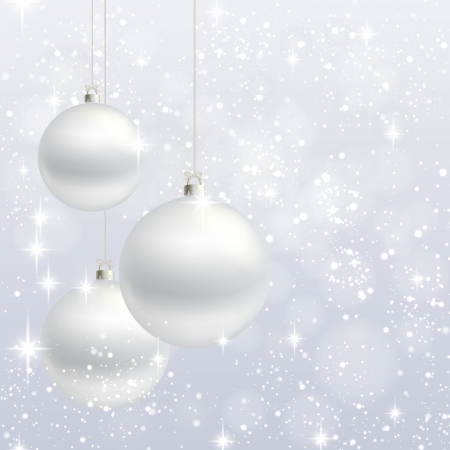 Christmas ornament vector background cardのイラスト素材