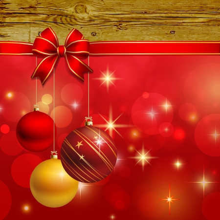 Christmas ornament vector background cardのイラスト素材