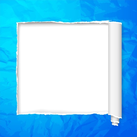 Cracked banner with space for your message  Vector Illustration, contains transparenciesのイラスト素材