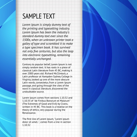 Banner for your text  Vector illustration のイラスト素材