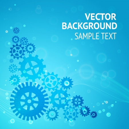 Gears background for your sample text  Vector illustration のイラスト素材