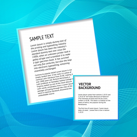 Elegant blue background  Vector Illustration, contains transparencies のイラスト素材