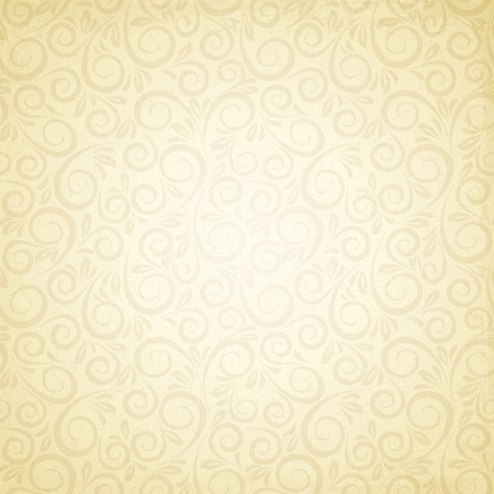 Floral background in vintage style  Vector illustration, eps10, contains transparencies, gradients and effects のイラスト素材