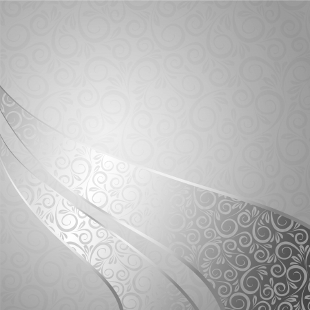 Abstract backdrop with floral elements  Vector illustration, eps10, contains transparencies, gradients and effects のイラスト素材