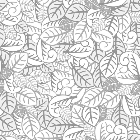 Leaves on background  Vector illustration, eps10, contains transparencies, gradients and effects のイラスト素材