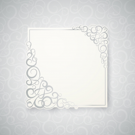 Stylish vintage background with ornament  Vector illustration, eps10, contains transparencies, gradients and effects のイラスト素材