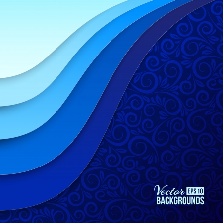 Colorful paper for background  Vector illustration, contains transparencies, gradients and effects のイラスト素材