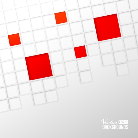Abstract mosaic background  Vector illustration, contains transparencies, gradients and effects のイラスト素材
