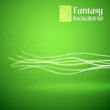 Ecology green background  Vector illustration, contains transparencies, gradients and effects のイラスト素材