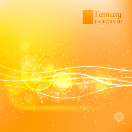 Abstract nature background, autumn  Vector illustration, contains transparencies, gradients and effects のイラスト素材