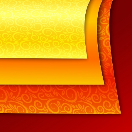 Textured color paper  Vector illustration, contains transparencies, gradients and effects のイラスト素材