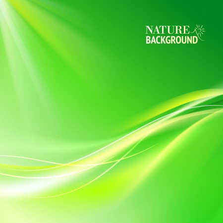 Green abstract background  Vector illustration, contains transparencies, gradients and effects のイラスト素材