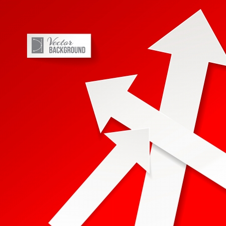 Abstract Arrow Background  Vector Illustration, contains transparencies, gradients and effects のイラスト素材