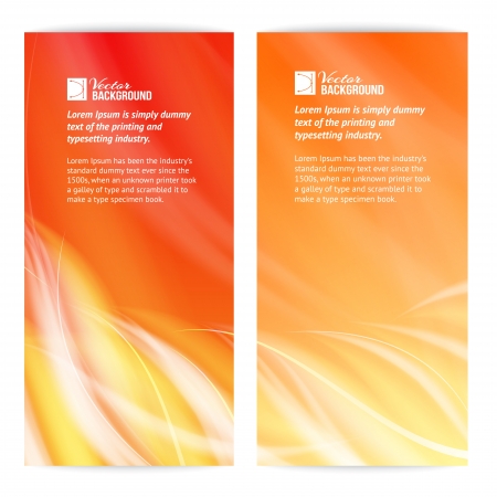 Abstract flame card  illustrationのイラスト素材