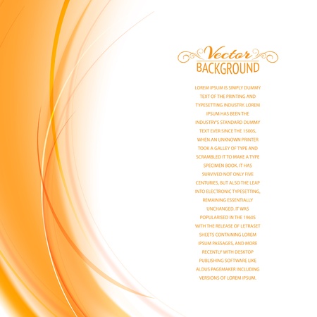 Abstract cover with smooth lines backgroundのイラスト素材