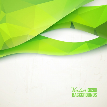 Abstract triangle wave design. Vector illustration.のイラスト素材