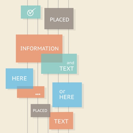 Set of Blank roll up posters. 1,2,3 concept. Vector illustration.のイラスト素材