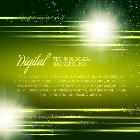 Dark green background with light effect. Vector illustration.のイラスト素材