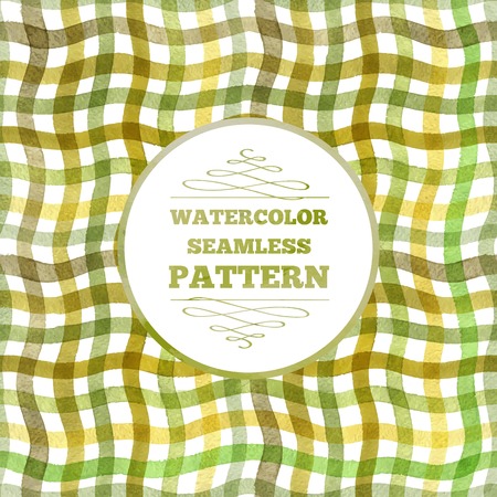 Watercolor cross striped background. Vector illustration.のイラスト素材