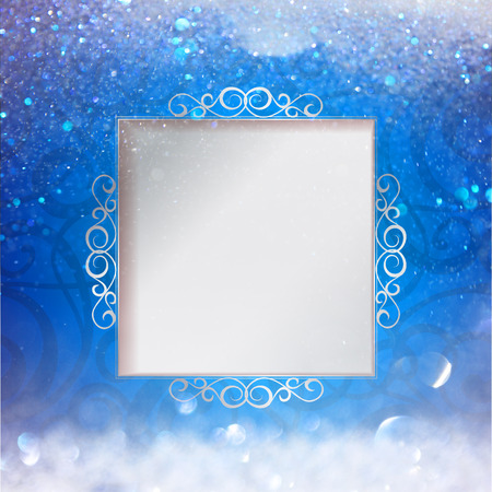 Text plane background with bokeh lights. illustration.の写真素材