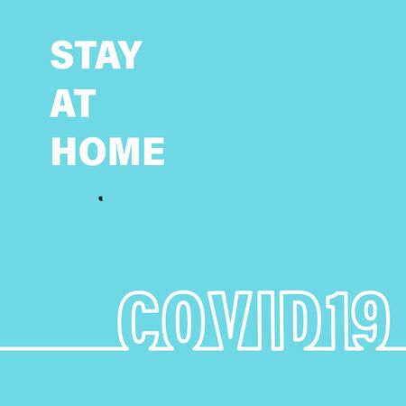 Coronavirus sign in minimal flat style. Danger coronavirus disease with similar to flu symptoms....