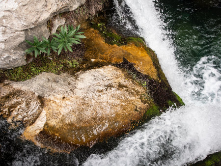 Sapadere canyon in Alanya, Antalya province, in springの写真素材